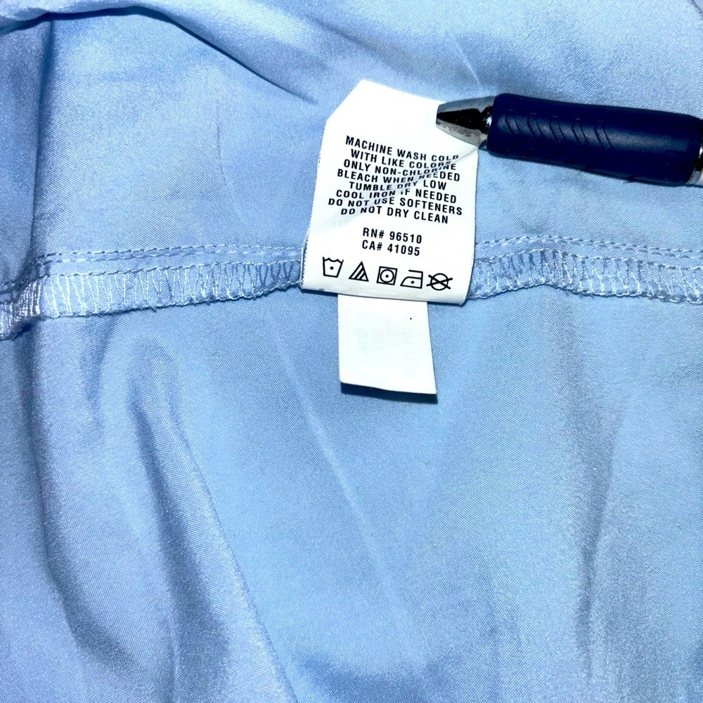 Under Armour Men's XXL Loose Shirt Lightweight Zip Chest Pocket Light Blue - Picture 9 of 9